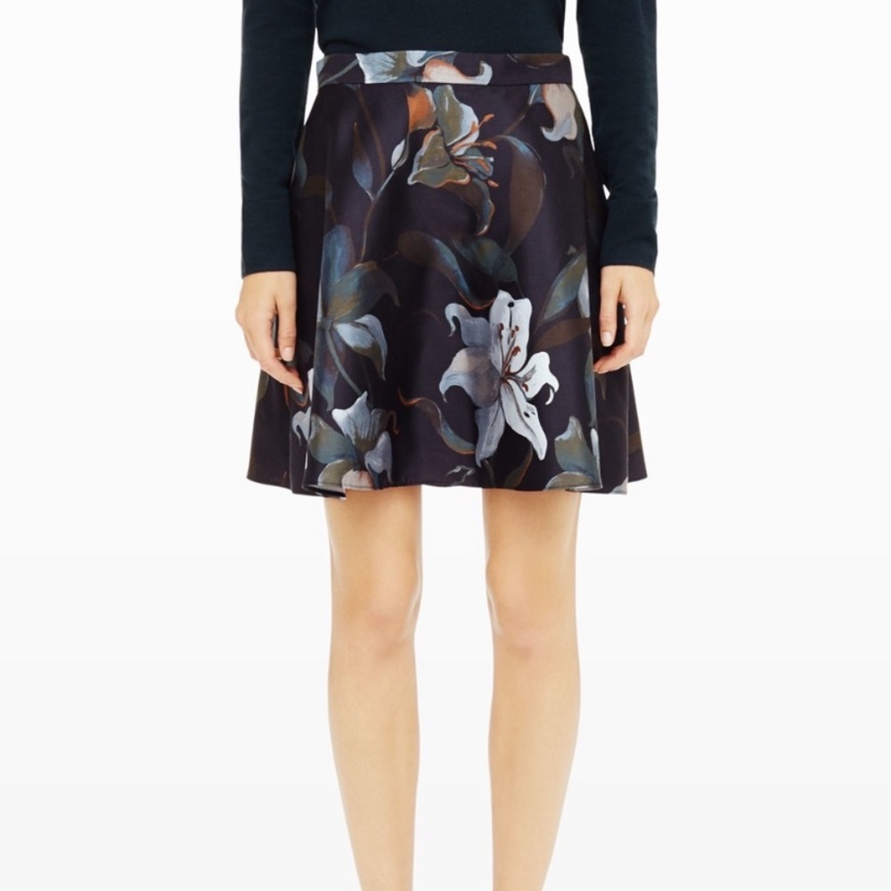 Club Monaco Pigalle Floral Skirt